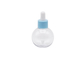 ZYLINDER-des ätherischen Öls der Plastikball-geformte 50ml Plastiktropfflasche-60ml Plastikflasche