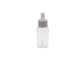 Zylinder-kosmetische PlastikTropfflasche Grey Personal Care 20ml 30ml 50ml