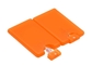Feine Nebel-PlastikSprühflasche-orange klare Farbe des Parfüm-Zerstäuber-20ml