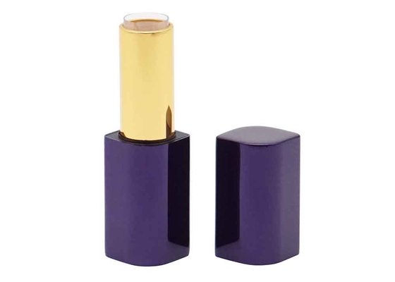 Rauten-dunkelblaue Lippenstift-Rohr-Lippenstift-Rohr-Entwurfs-Lippenstift-Röhrenverpackung