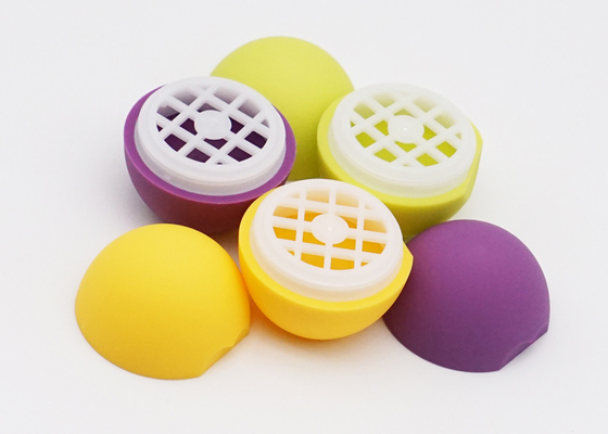 Leeres kosmetisches PlastikSchlauchpaket des Ei-Form-Lippenbalsam-Behälter-Rohr-7g