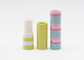 Papierlippenstift-Rohr mit Plastikinnerem nehmen Farbkundenspezifisches leeres Lippenstift 3.5g comtianer Paket an