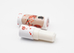 Papierlippenstift-Rohr mit Plastikinnerem nehmen Farbkundenspezifisches leeres Lippenstift 3.5g comtianer Paket an