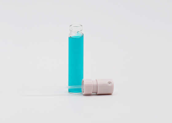 Mini nachfüllbare Glasflasche des Parfüm-Prüfvorrichtungs-Flaschen-Zerstäuber-3ml mit Plastikschnellsprüher