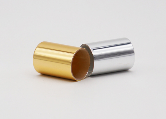 Silberne Farbplastikparfümflasche-Kappen-Aluminiumzylinder Fea15