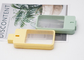 Gelber Plastikzerstäuber-nachfüllbare Kreditkarte-Parfümflasche der Farbe38ml
