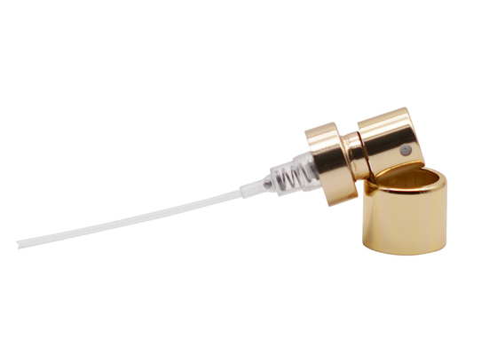 22mm Nebel-Spray-Parfüm-Sprüher-Pumpen-Goldaluminiumkappe