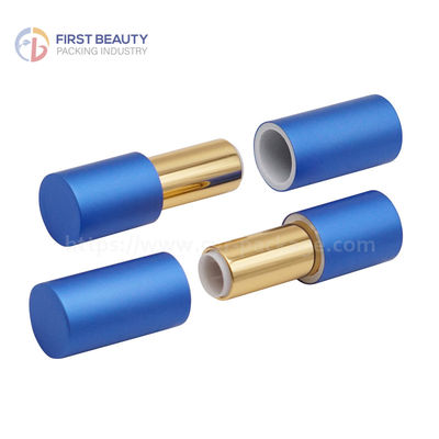 Besonders gestalteter runder leerer Lippenstiftbehälter mit 3,8g Kapazität und Snap On Style