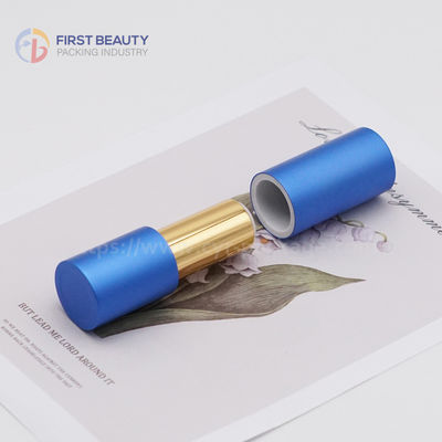 Durchsichtige/gefrorene Kunststoff-Lippenstiftröhrchen für benutzerdefinierte Lippenstifte