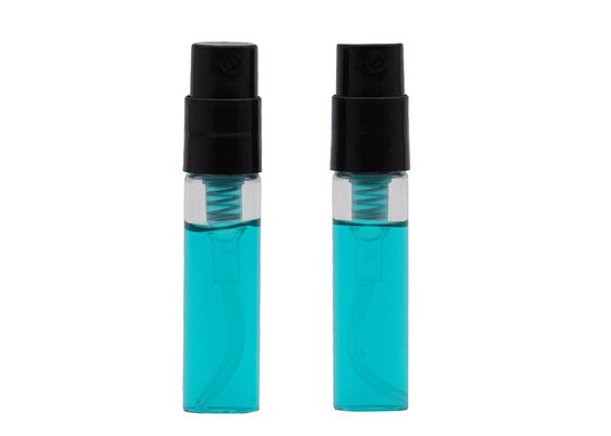 2 ml klären nachfüllbaren Glasparfüm-Sprühflasche-Phiole Pefume-Zerstäuber