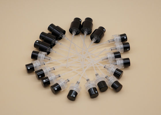 Aluminiumparfümflasche-Spray-Pumpe, Plastikdosierung der spray-Pumpen-0.075ml