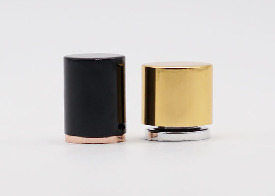 Glatte Ribber Aluminiumparfümflasche FEA15 bedeckt Rostbeweis mit einer Kappe