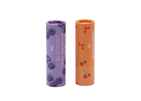 Bequemes leeres Lippenstift-Papierrohr Logo Printable