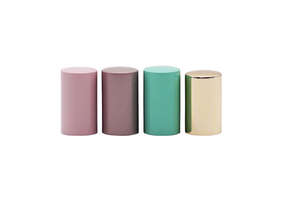 Einfache Parfümflasche-Deckel des offenen Endes bedecken glatte Aluminium-pp.